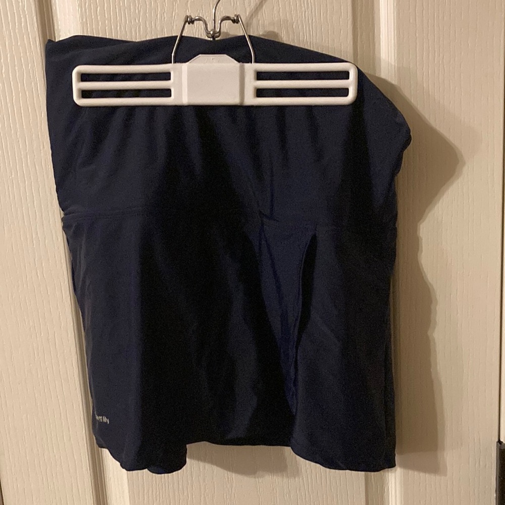 Ocean Lily maternity swim skort bottoms | navy | L